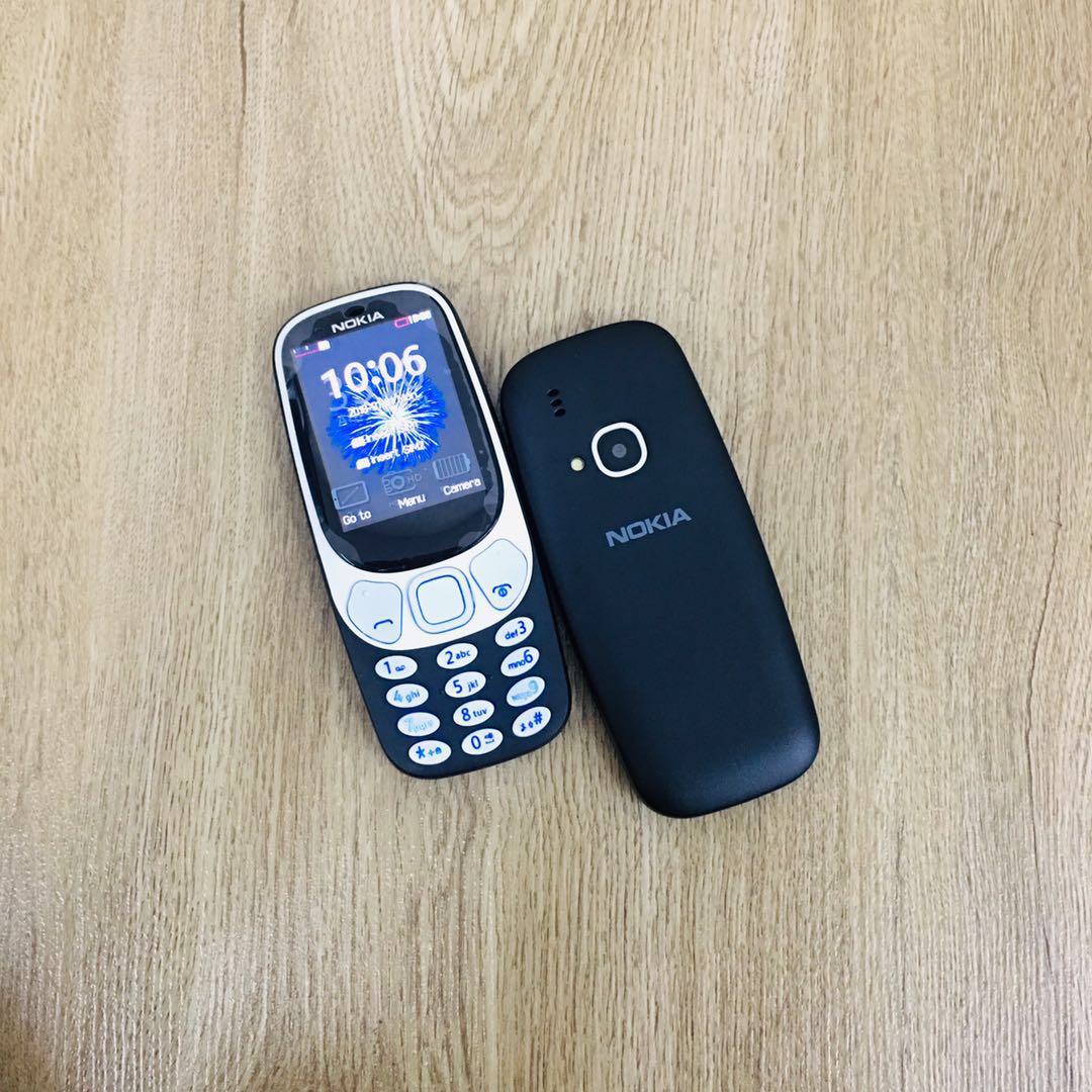 (BLACK)Nokia 3310(2017) IMPORT REFURBISHED (Ready Stock)